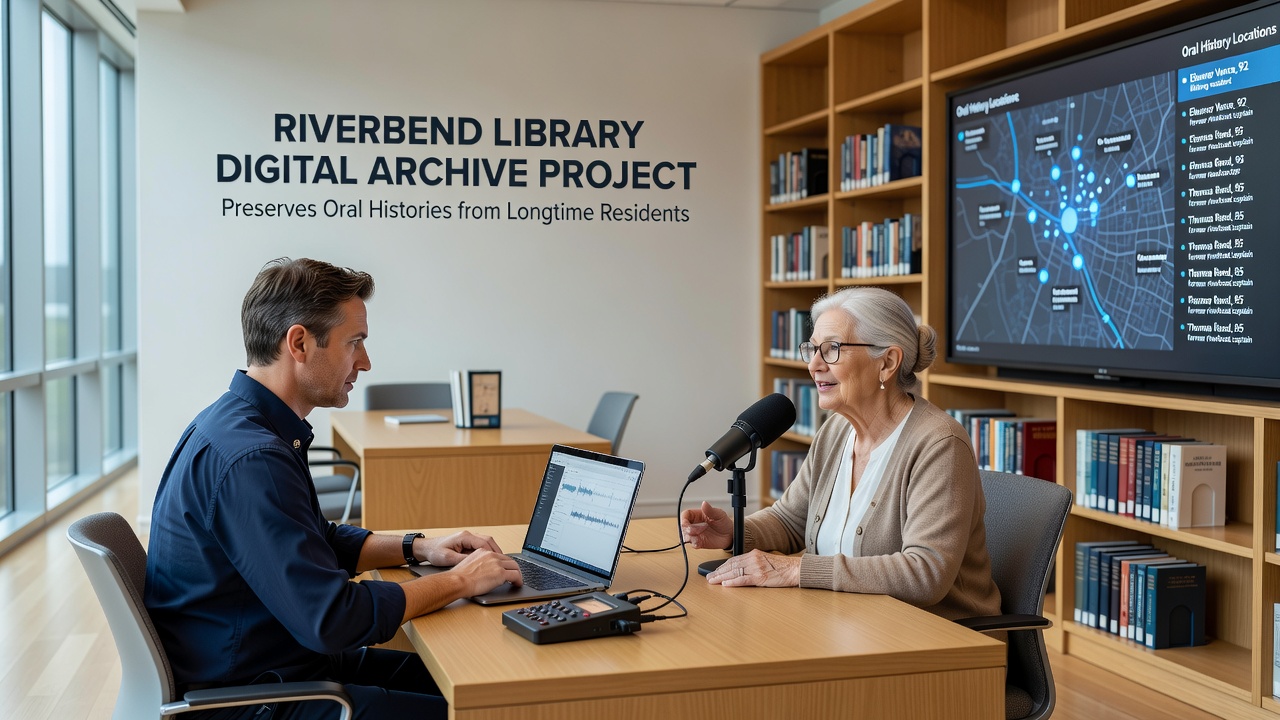 Riverbend Library Digitizes Community Voices Through Oral History Archive Initiative