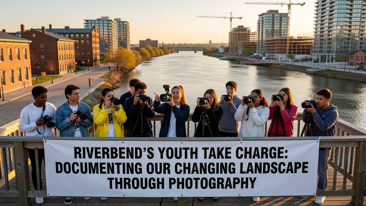 Riverbend Youth Capture Town's Landscape Shifts Through Photography Project